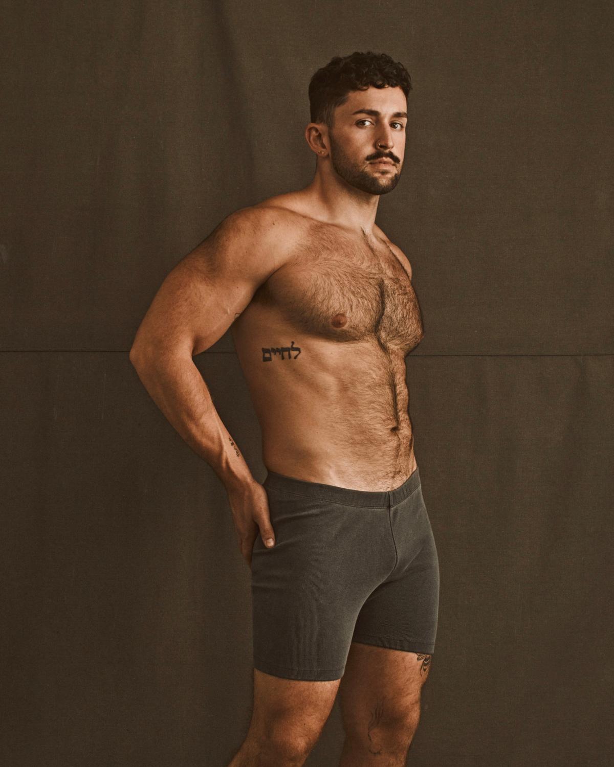 Cotton Rib Bike Short — 6.5″