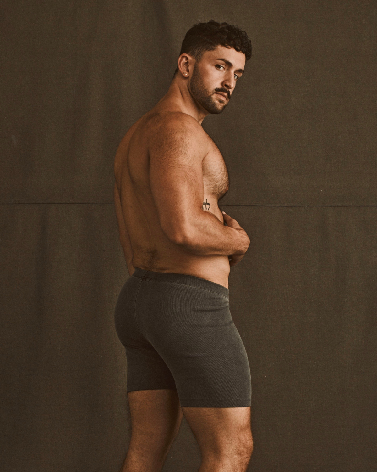 Cotton Rib Bike Short — 6.5″