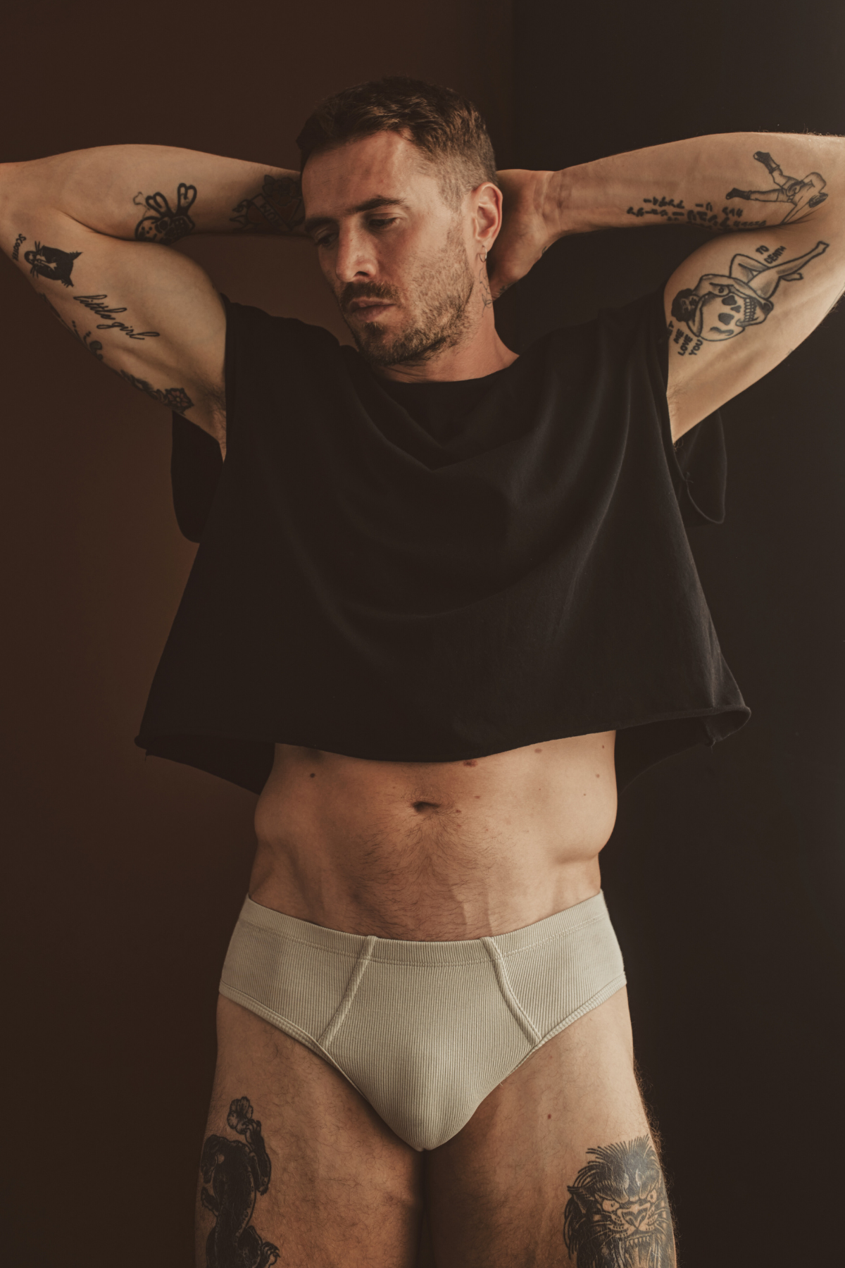 Cropped Tee in Supima Cotton