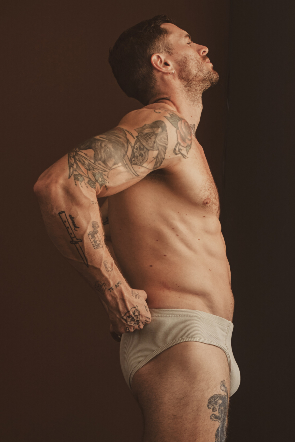 Ribbed Cotton Brief