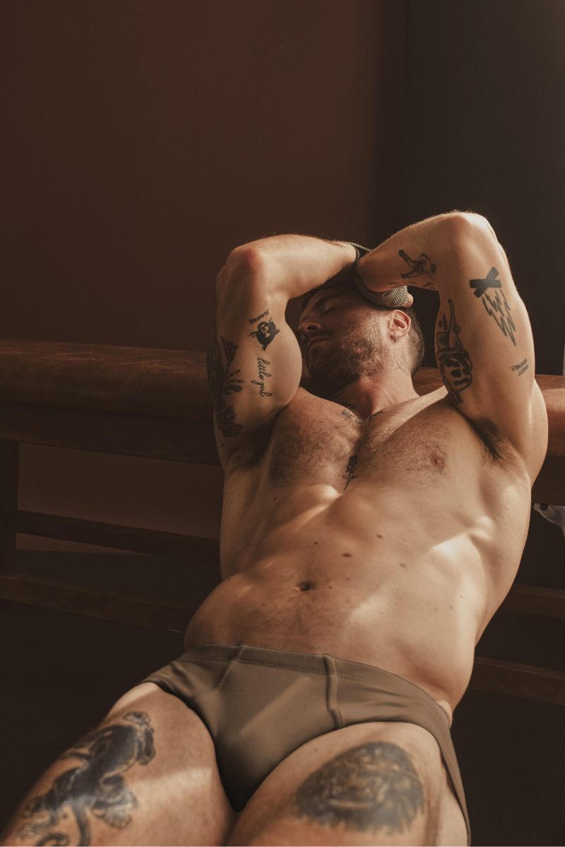 Ribbed Cotton Brief