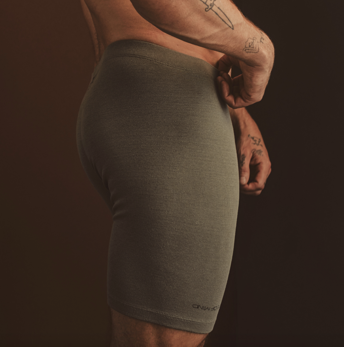 EYSOM RIBBED BIKE SHORT