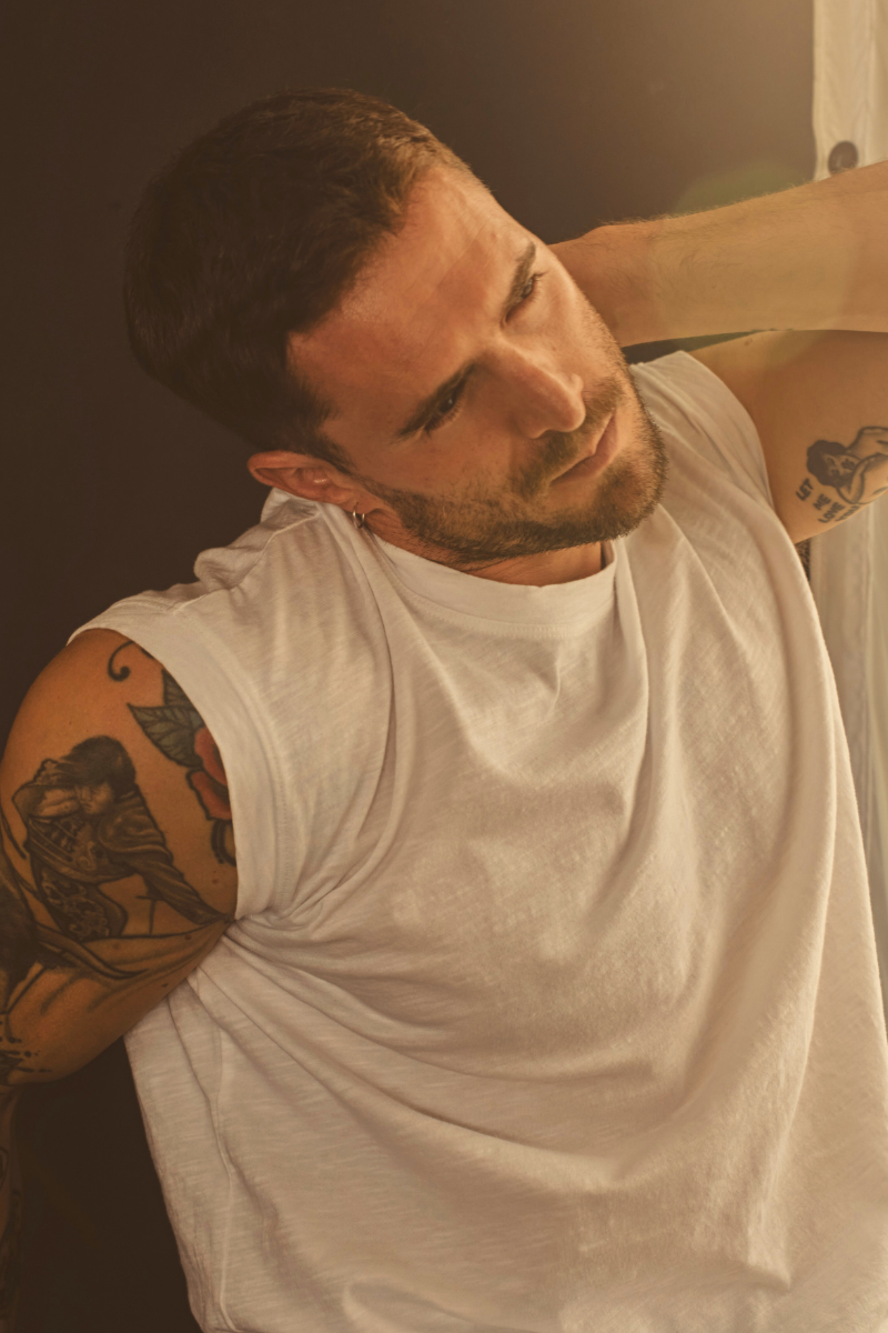 Relaxed Muscle in Slub Cotton