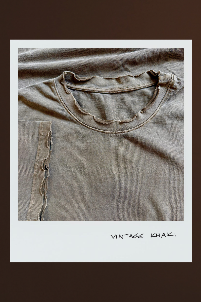 Relaxed Tee in Heavy Jersey