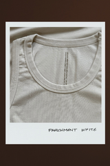 Stretch Cotton Ribbed Tank