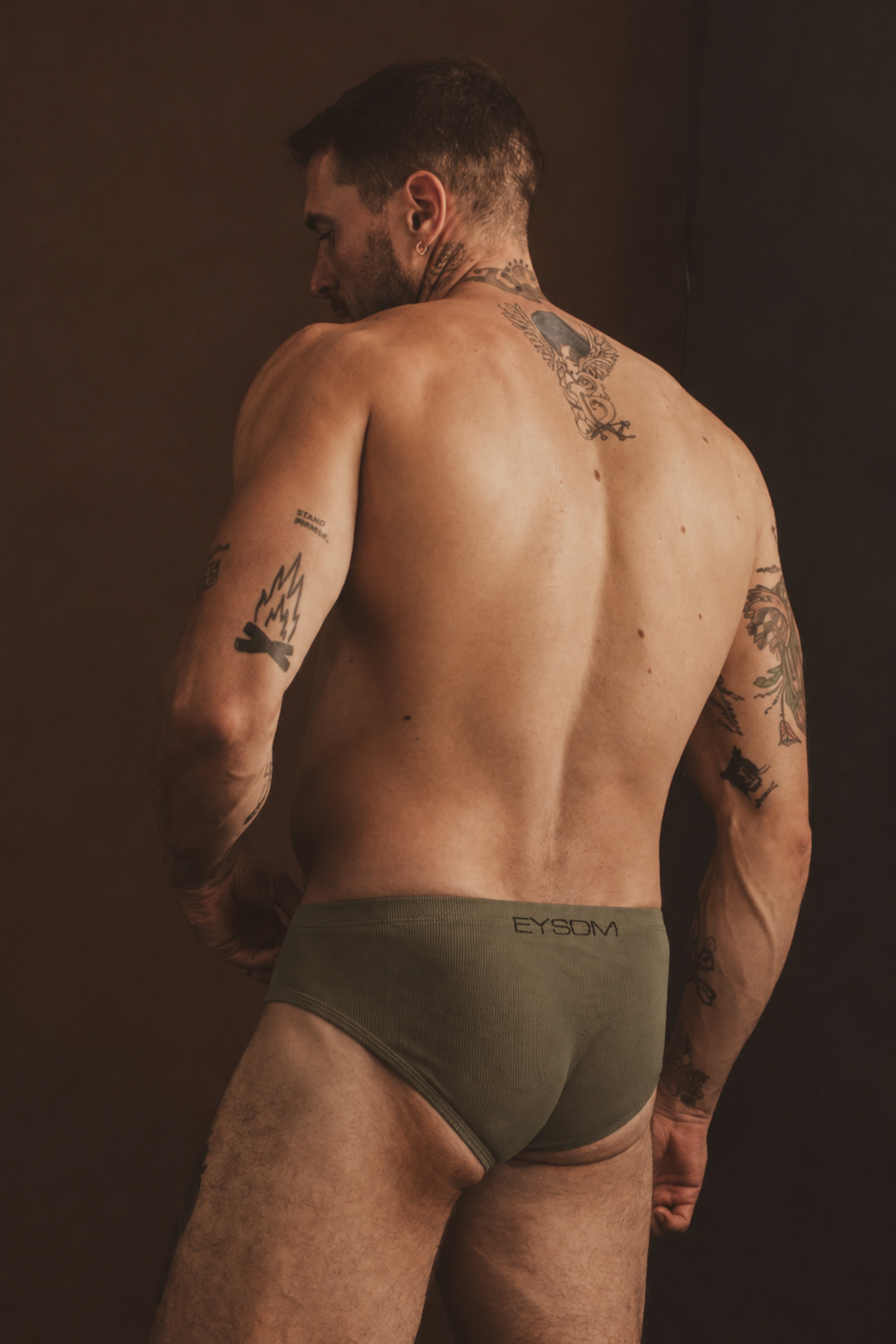 Ribbed Cotton Brief