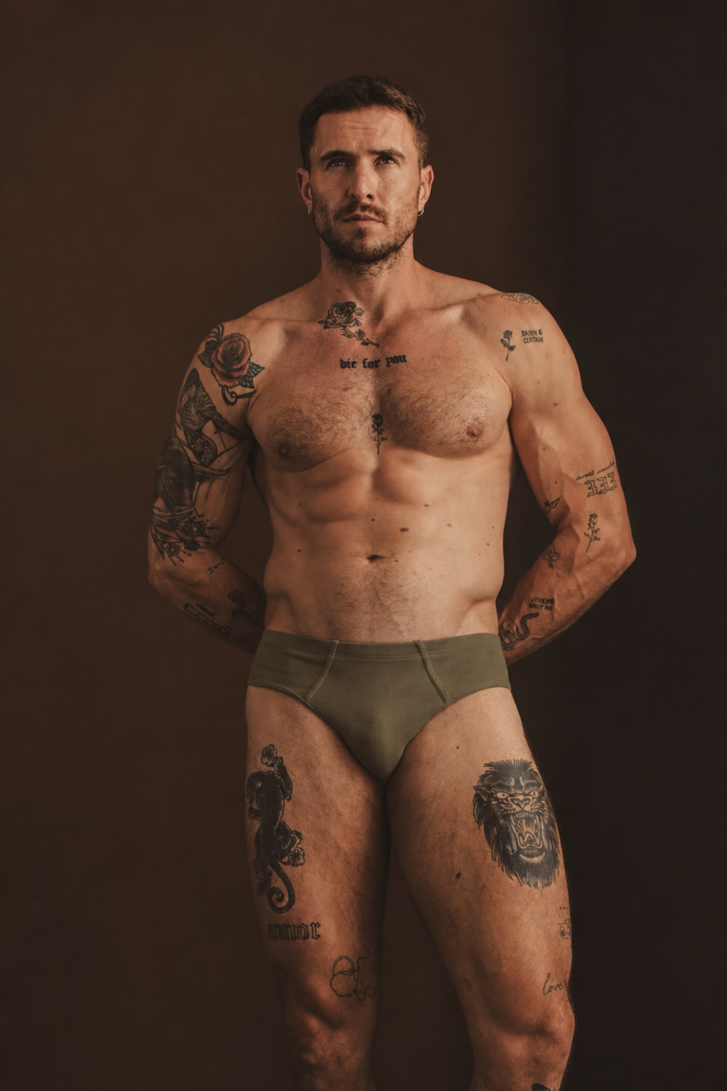 Ribbed Cotton Brief — 3 Pack