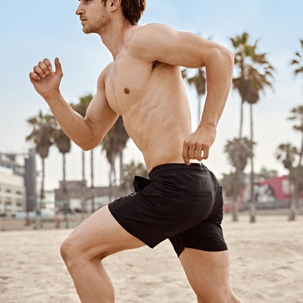 slutningen flaske dø Best Men's Athletic Workout Shorts - 5 in. Black Shorts | Made in USA -  EYSOM